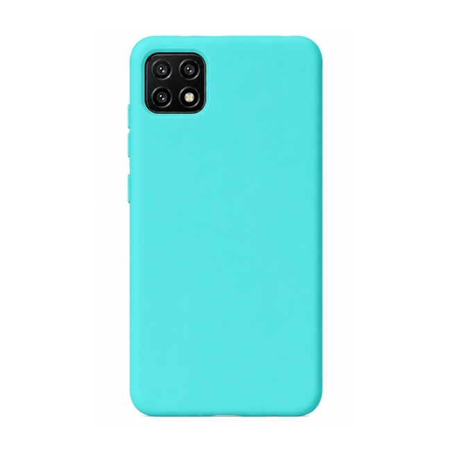 Θήκη σιλικόνης για Samsung Galaxy A22 5G - turquoise