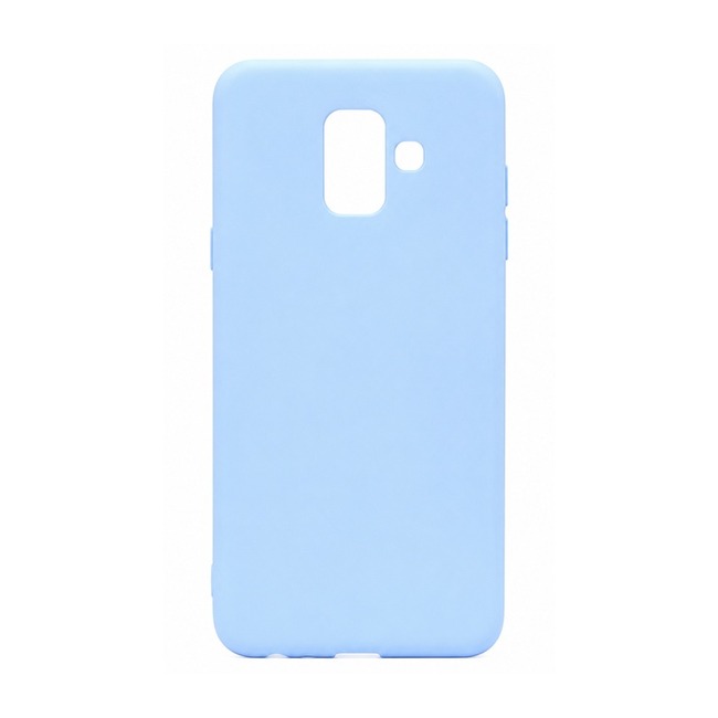 Θήκη σιλικόνης για Samsung Galaxy J6 2018 - γαλάζια