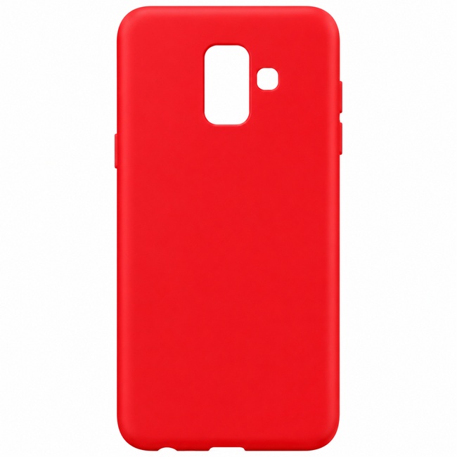 Θήκη σιλικόνης για Samsung Galaxy J6 2018 - κόκκινη