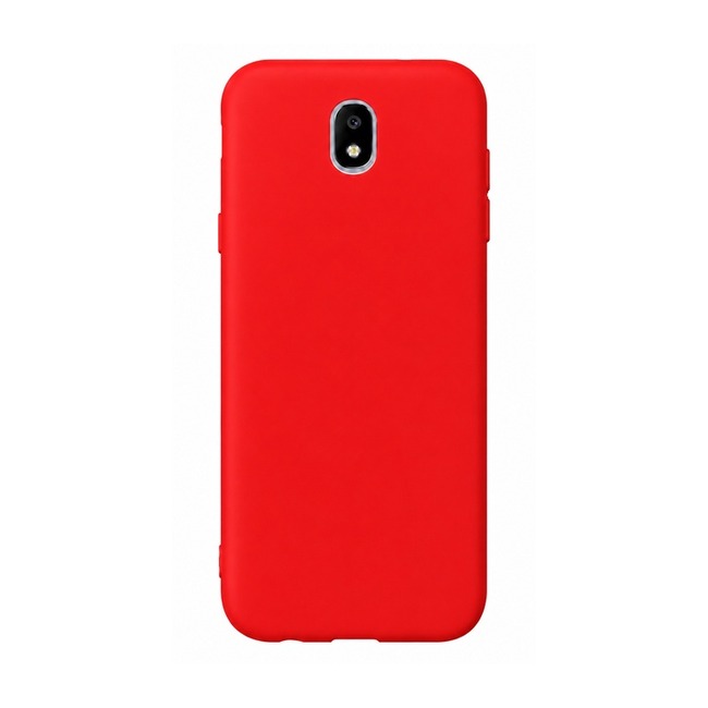 Θήκη σιλικόνης για Samsung Galaxy J7 2017 - κόκκινη