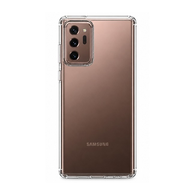 Διάφανη θήκη σιλικόνης για Samsung Galaxy Note 20 Ultra - διάφανη