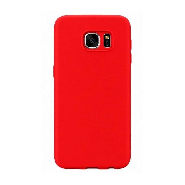 Θήκη σιλικόνης για Samsung Galaxy S6 - κόκκινη