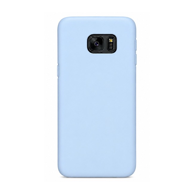 Θήκη σιλικόνης για Samsung Galaxy S7 Edge - γαλάζια