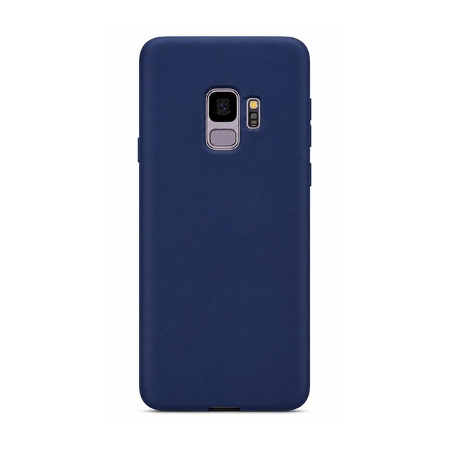 Θήκη σιλικόνης για Samsung Galaxy S9 - μπλε ναυτικό