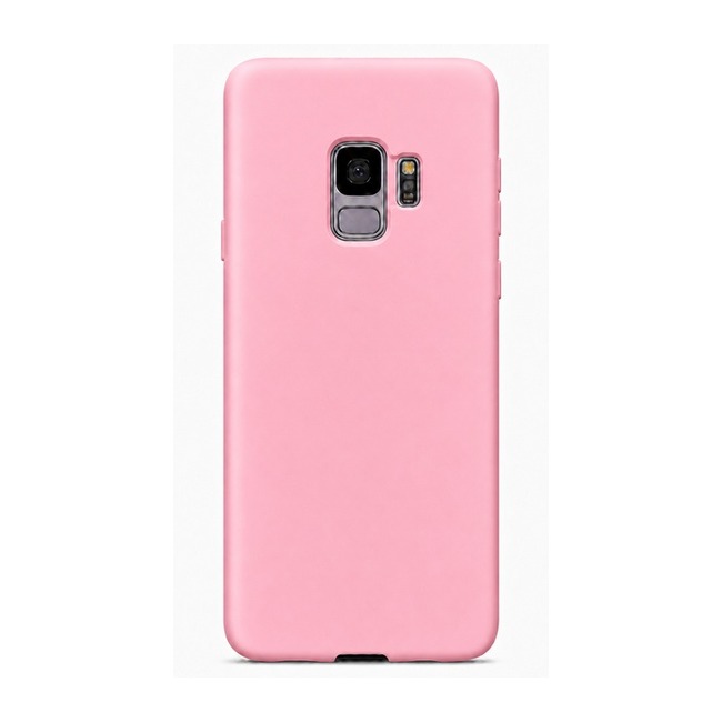 Θήκη σιλικόνης για Samsung Galaxy S9 - ροζ