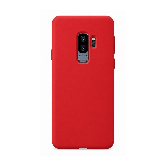 Θήκη σιλικόνης για Samsung Galaxy S9+ - κόκκινη
