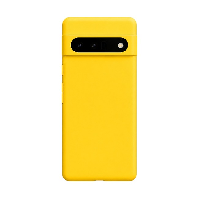 θήκη σιλικόνης (Soft) για Google Pixel 6 - κίτρινη
