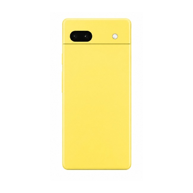 θήκη σιλικόνης (Soft) για Google Pixel 6a - κίτρινη