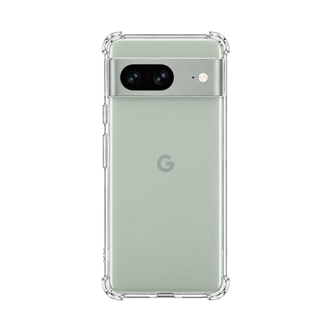 Διάφανη θήκη σιλικόνης για Google Pixel 8 - διάφανη