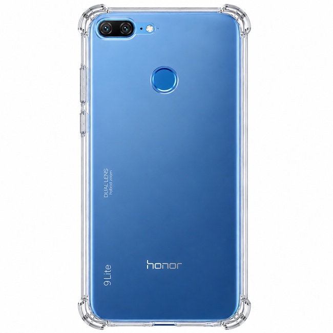 Διάφανη θήκη σιλικόνης για Honor 9 Lite - διάφανη