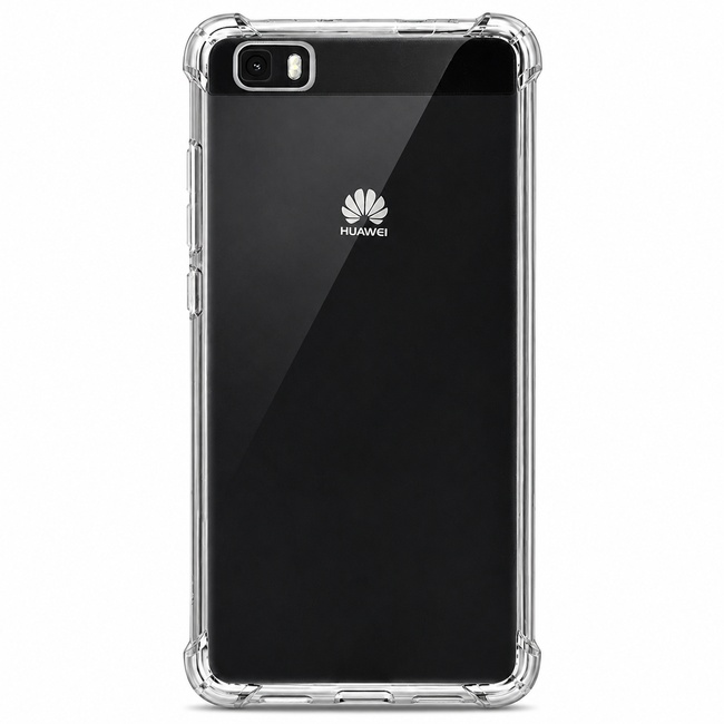 Διάφανη θήκη σιλικόνης για Huawei P8 Lite - διάφανη