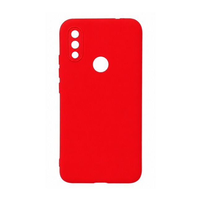 Θήκη σιλικόνης για Huawei P20 Lite - κόκκινη