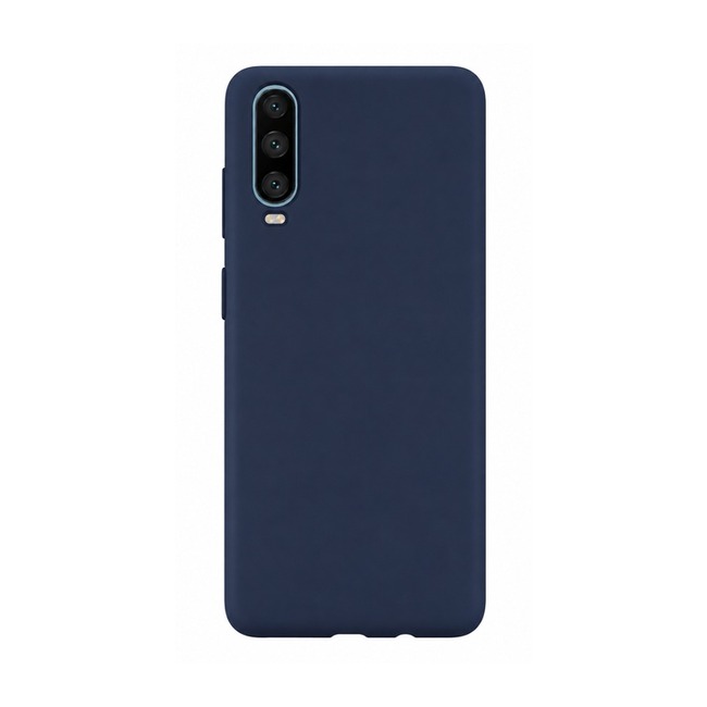 Θήκη σιλικόνης για Huawei P30 - μπλε ναυτικό