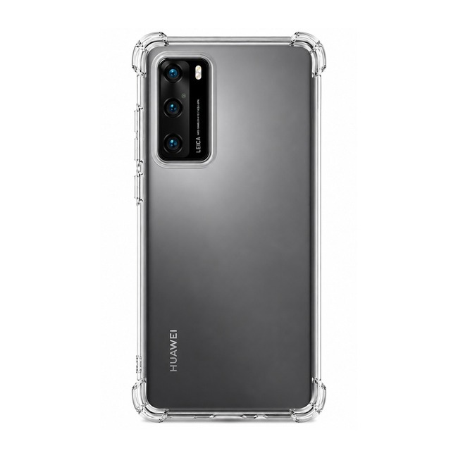 Διάφανη θήκη σιλικόνης για Huawei P40 - διάφανη
