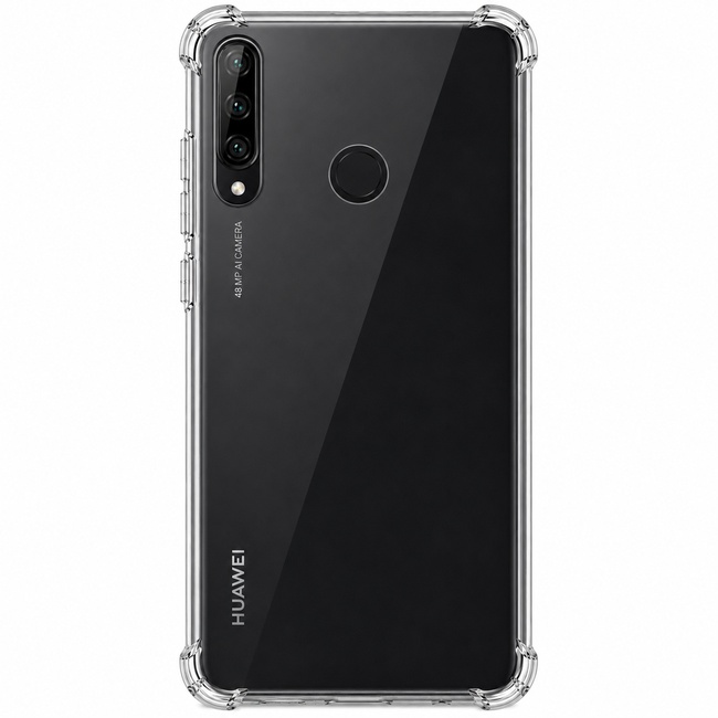 Διάφανη θήκη σιλικόνης για Huawei P40 Lite E - διάφανη