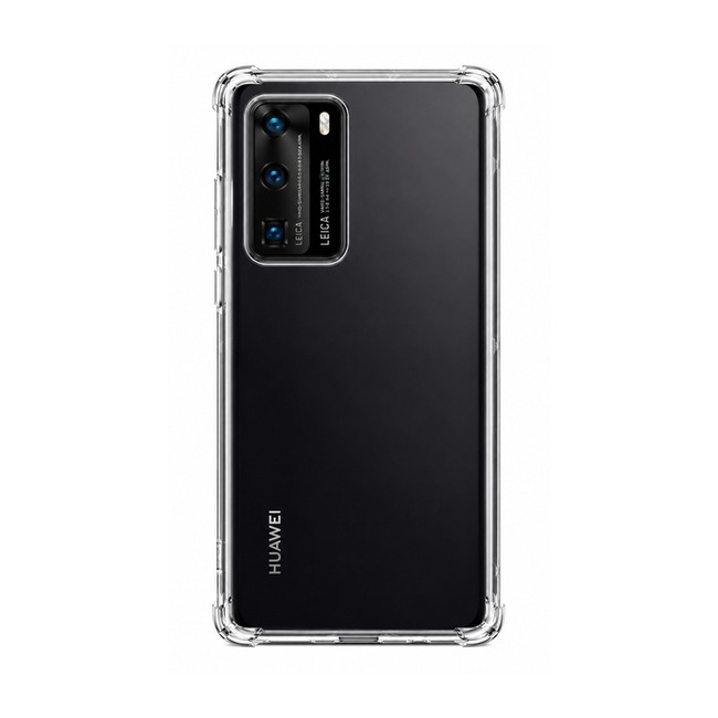 Διάφανη θήκη σιλικόνης για Huawei P40 Pro - διάφανη