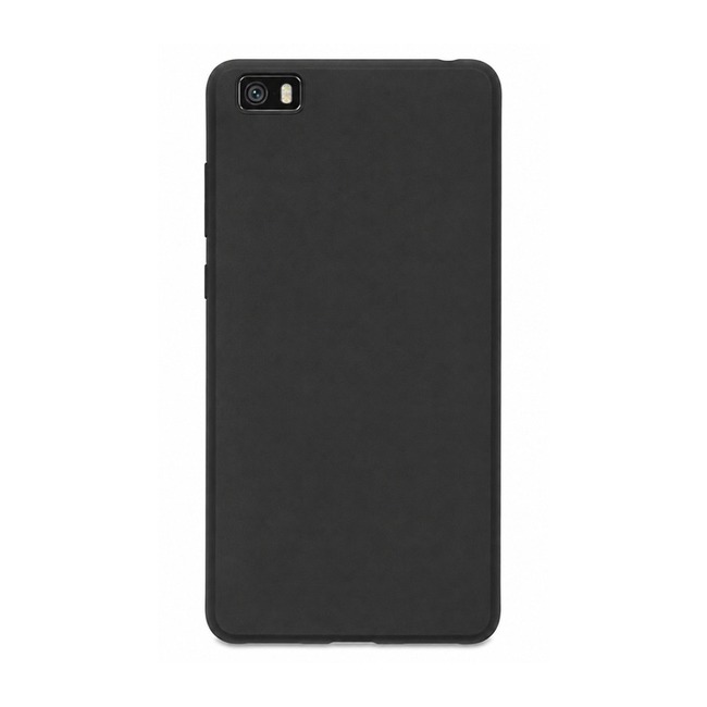 Θήκη σιλικόνης για Huawei P8 Lite - μαύρη