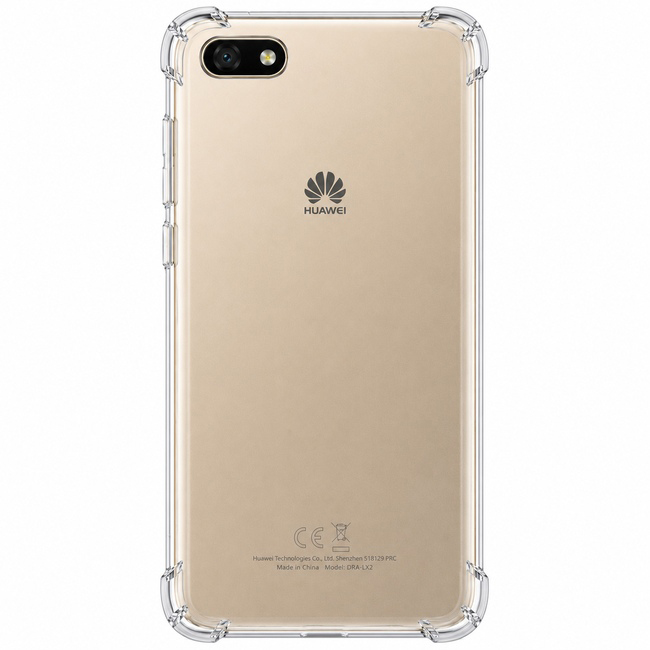 Διάφανη θήκη σιλικόνης για Huawei Y5 2018 - διάφανη