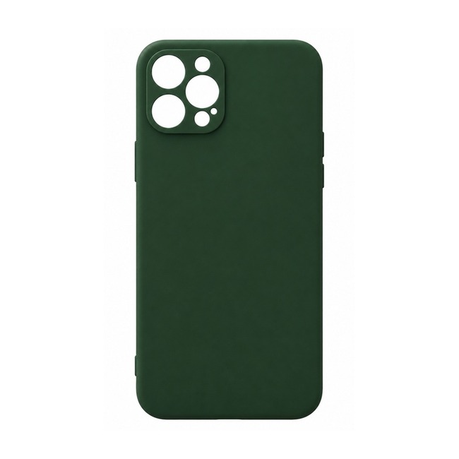 θήκη σιλικόνης (Soft) για Apple iPhone 16 Pro - σκούρο πράσινο