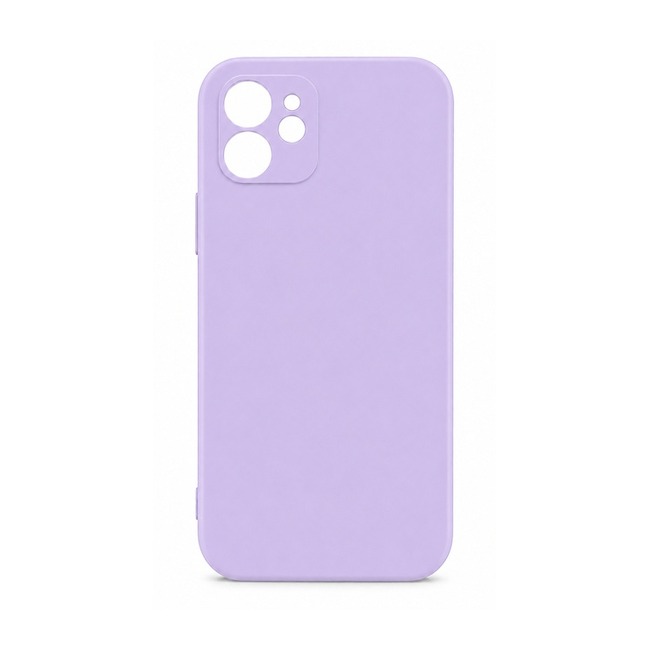 θήκη σιλικόνης (Soft) για Apple iPhone 12 - λιλά