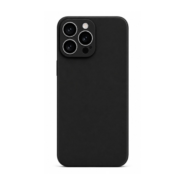 θήκη σιλικόνης (Soft) για Apple iPhone 16 Pro Max - μαύρη