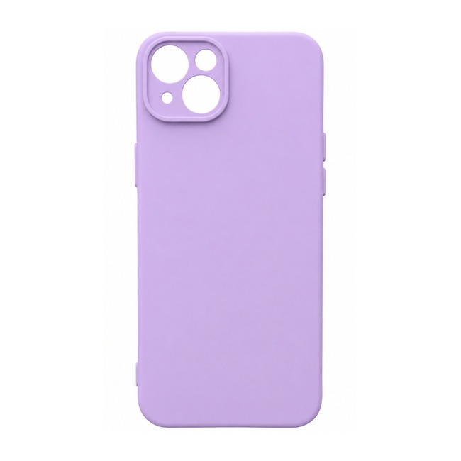 θήκη σιλικόνης (Soft) για Apple iPhone 15 Plus - λιλά
