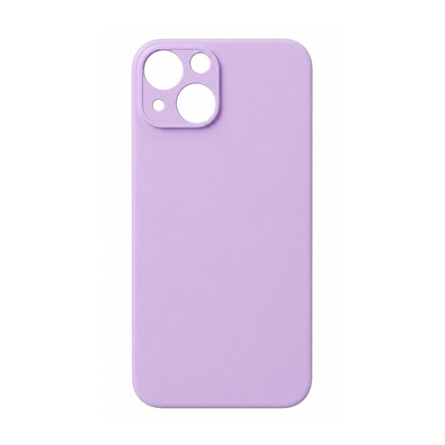 θήκη σιλικόνης (Soft) για Apple iPhone 15 Plus - λιλά