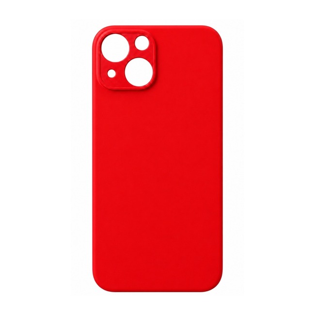 θήκη σιλικόνης (Soft) για Apple iPhone 15 - κόκκινη