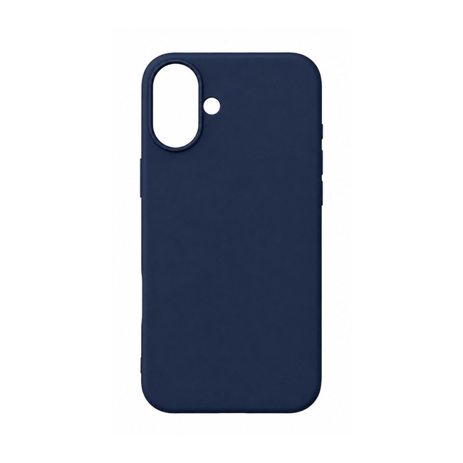 θήκη σιλικόνης (Soft) για Apple iPhone 16 - μπλε ναυτικό