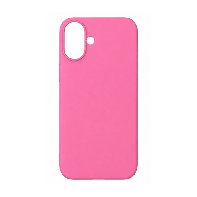 θήκη σιλικόνης (Soft) για Apple iPhone 16 - ροζ