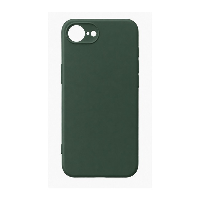 θήκη σιλικόνης (Soft) για Apple iPhone 16e - σκούρο πράσινο