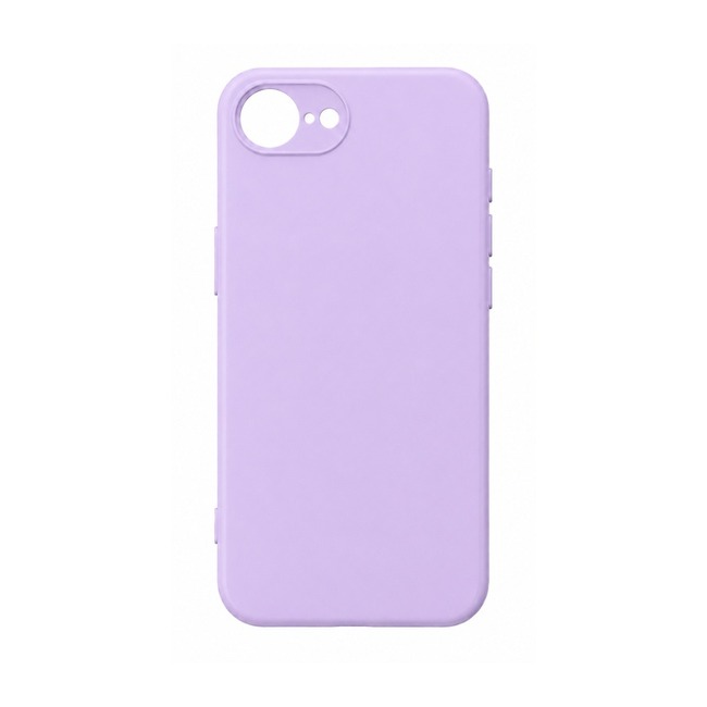θήκη σιλικόνης (Soft) για Apple iPhone 16e - λιλά