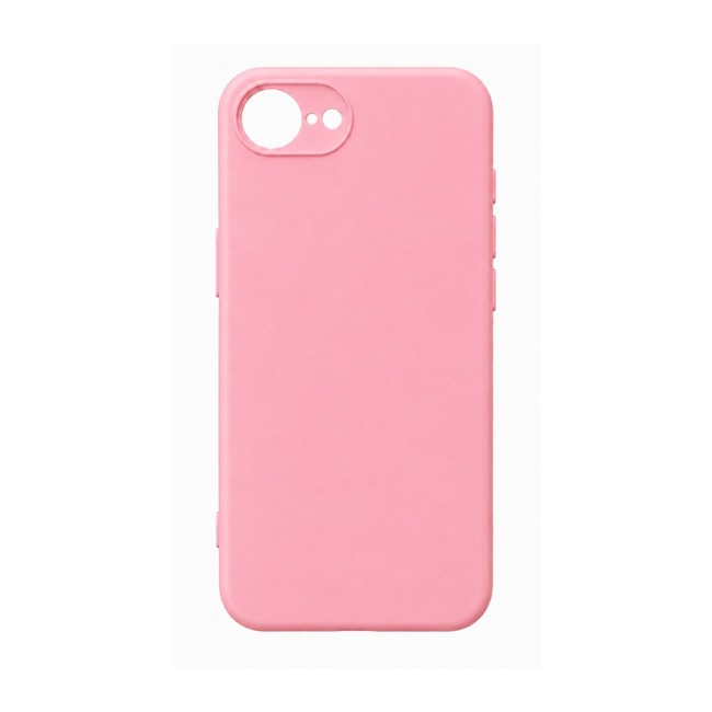 θήκη σιλικόνης (Soft) για Apple iPhone 16e - ροζ