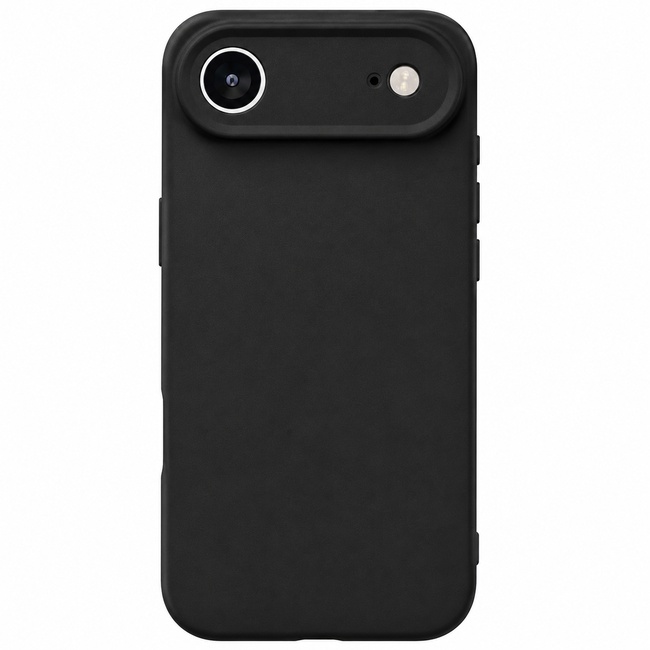 θήκη σιλικόνης (Soft) για Apple iPhone 17 AIR - μαύρη