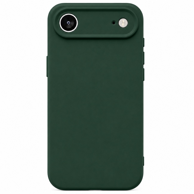 θήκη σιλικόνης (Soft) για Apple iPhone 17 AIR - σκούρο πράσινο