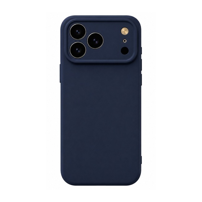 θήκη σιλικόνης (Soft) για Apple iPhone 17 Pro Max - μπλε ναυτικό