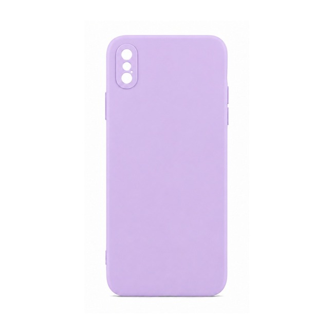 θήκη σιλικόνης (Soft) για Apple iPhone X - λιλά