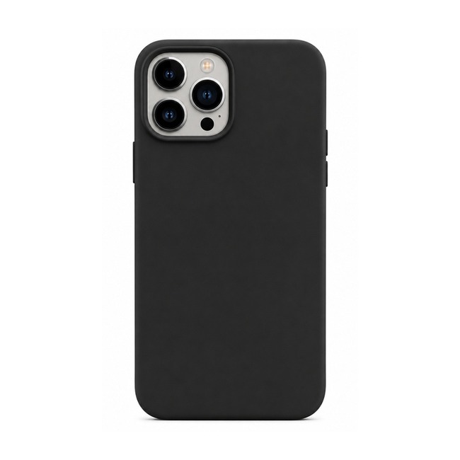 Θήκη σιλικόνης για Apple iPhone 13 Pro Max - μαύρη