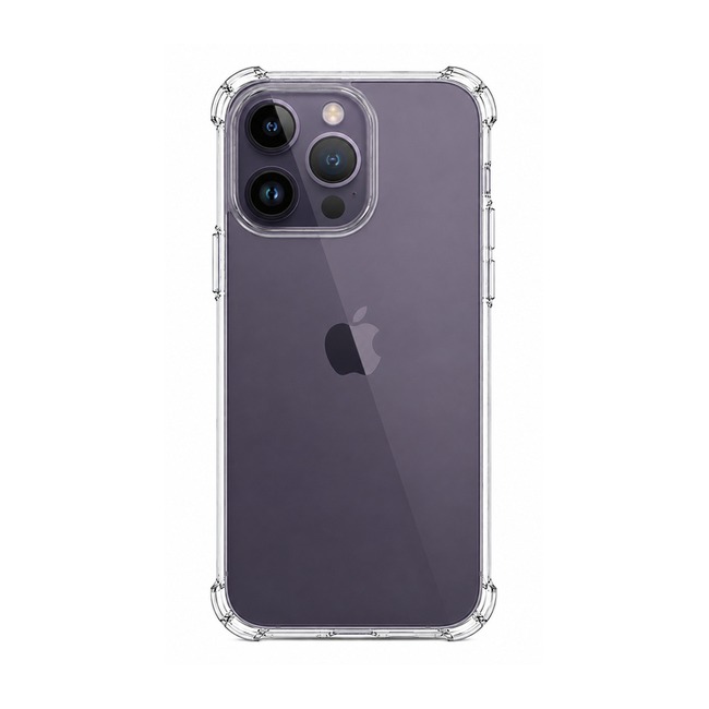 Διάφανη θήκη σιλικόνης για Apple iPhone 14 Pro Max - διάφανη