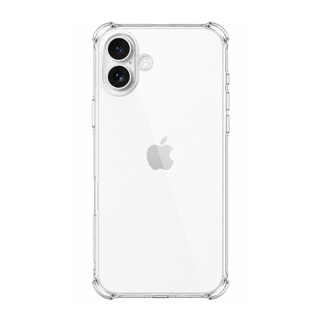 Διάφανη θήκη σιλικόνης για Apple iPhone 16 - διάφανη