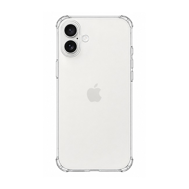 Διάφανη θήκη σιλικόνης για Apple iPhone 17 - διάφανη
