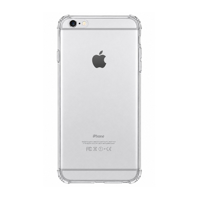 Διάφανη θήκη σιλικόνης για Apple iPhone 6S+ - διάφανη