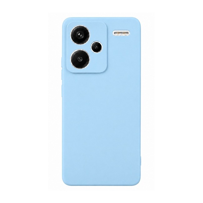 θήκη σιλικόνης (Soft) για Xiaomi Redmi Note 13 Pro+ - γαλάζια