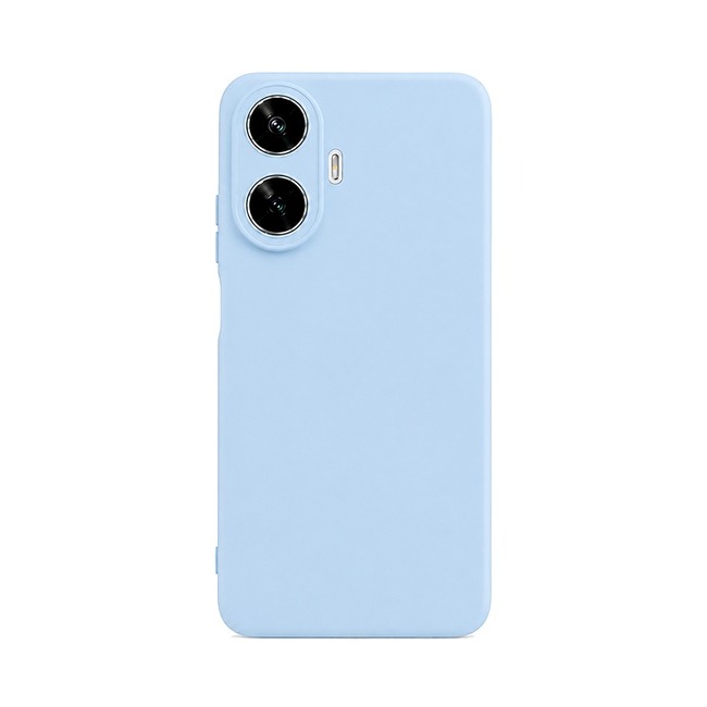 θήκη σιλικόνης (Soft) για Realme C55 - γαλάζια