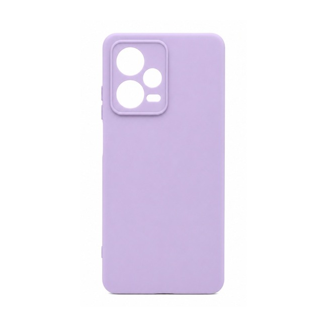 θήκη σιλικόνης (Soft) για Xiaomi Redmi Note 12 Pro 5G - λιλά