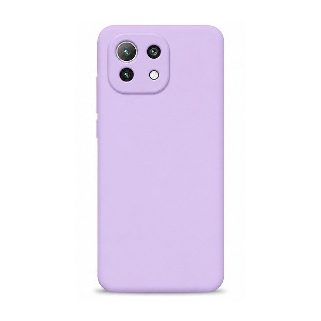 θήκη σιλικόνης (Soft) για Xiaomi Mi 11 Lite 5G - λιλά