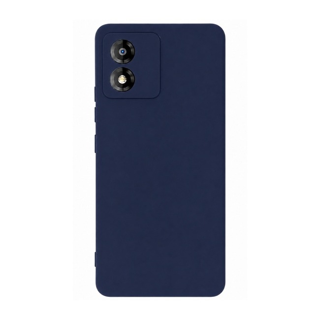 θήκη σιλικόνης (Soft) για Motorola Moto E13 - μπλε ναυτικό
