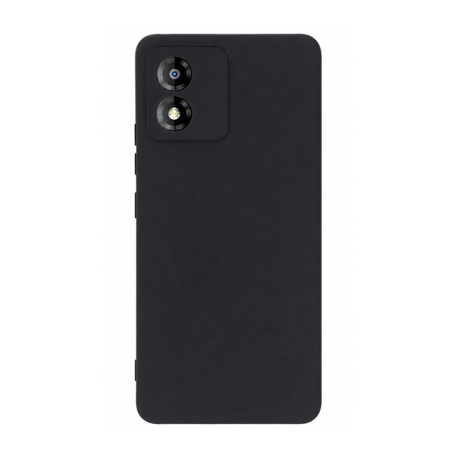 θήκη σιλικόνης (Soft) για Motorola Moto E13 - μαύρη