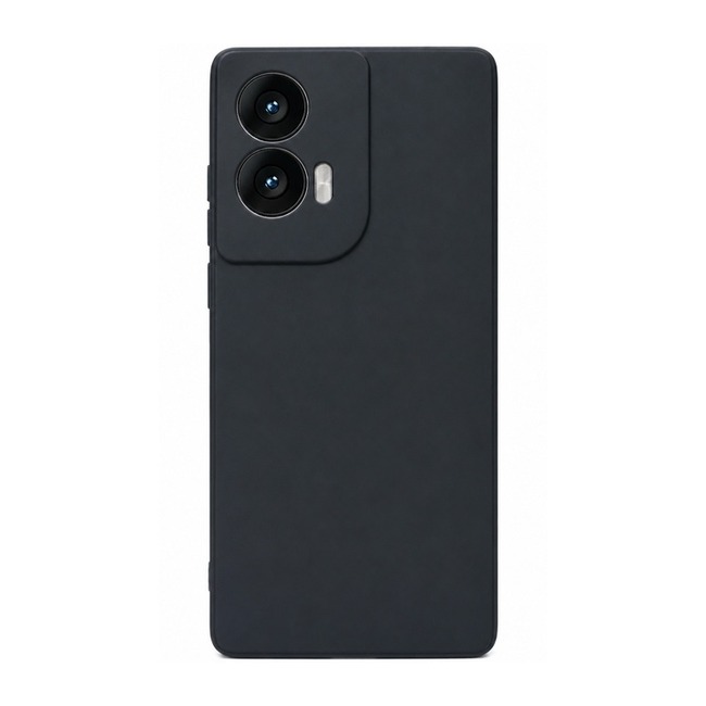 θήκη σιλικόνης (Soft) για Motorola Moto Edge 50 Fusion - μαύρη