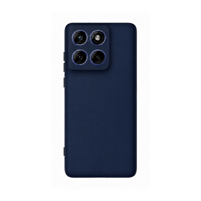 θήκη σιλικόνης (Soft) για Motorola Moto Edge 60 Fusion - μπλε ναυτικό